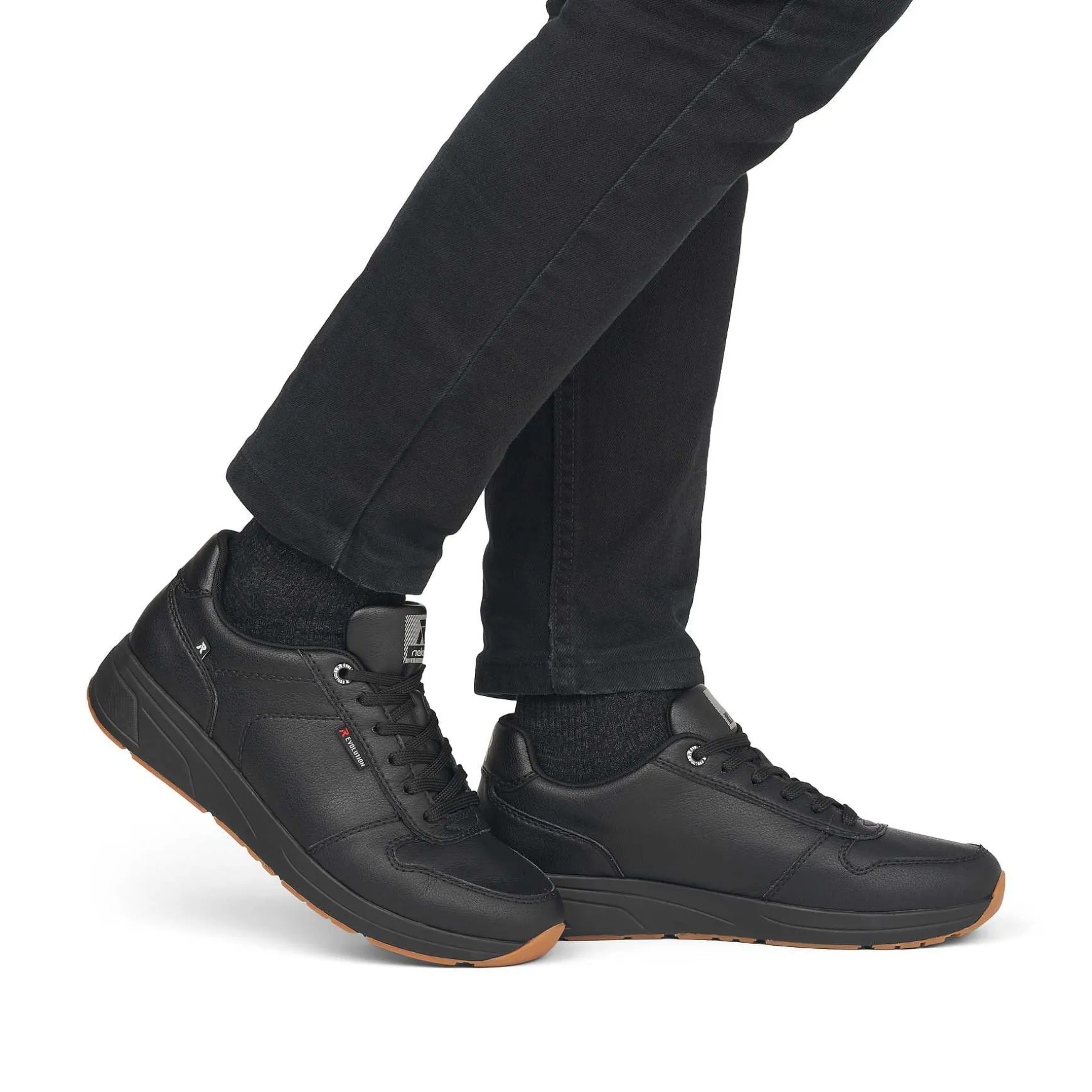 Rieker Men'S Sneaker Low Deep Black