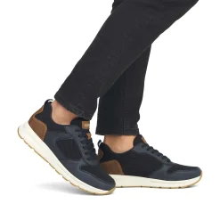 Rieker Men'S Sneaker Low Dark Blue