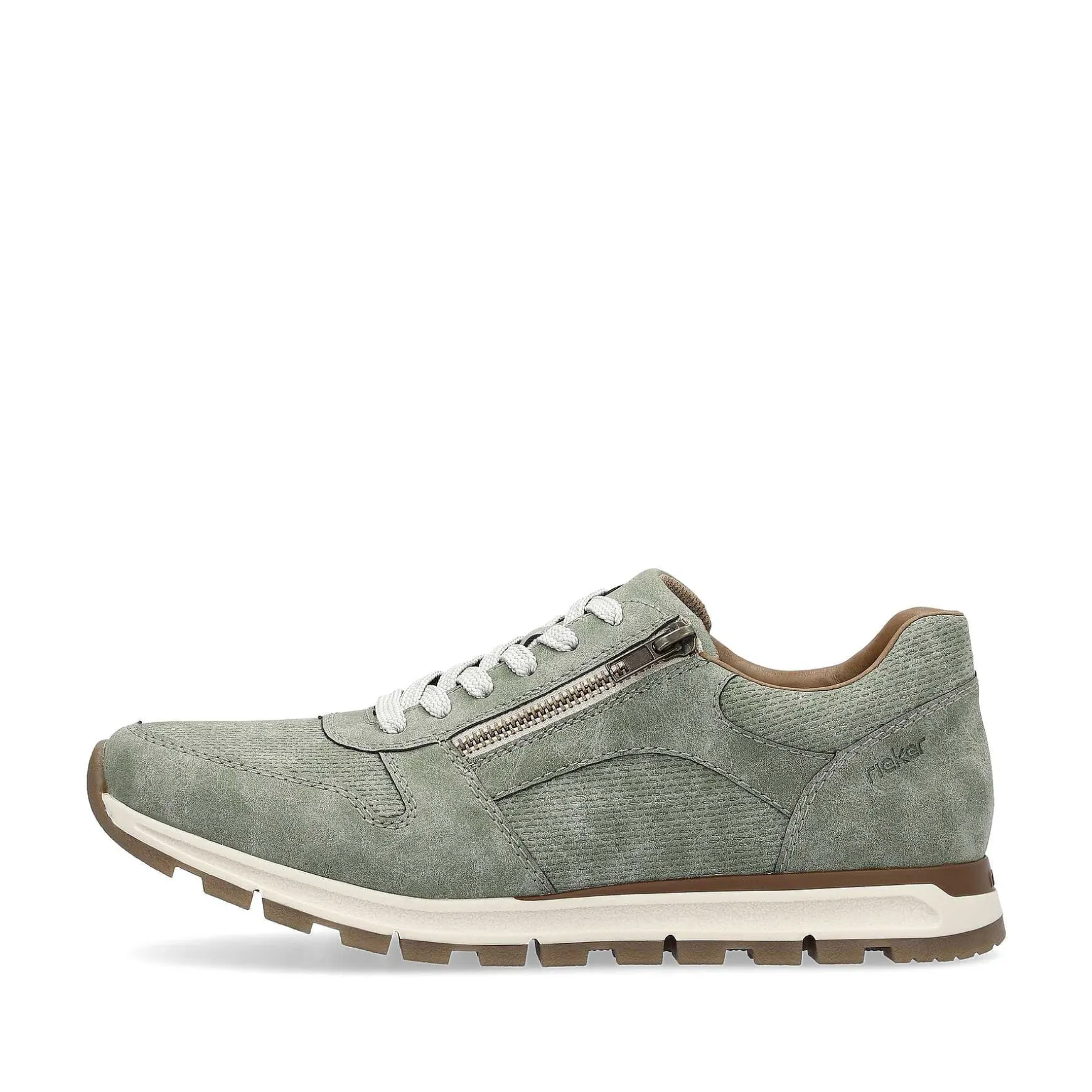 Rieker Men'S Sneaker Low Green Grey