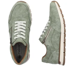 Rieker Men'S Sneaker Low Green Grey