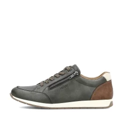 Rieker Men'S Sneaker Low Green Grey
