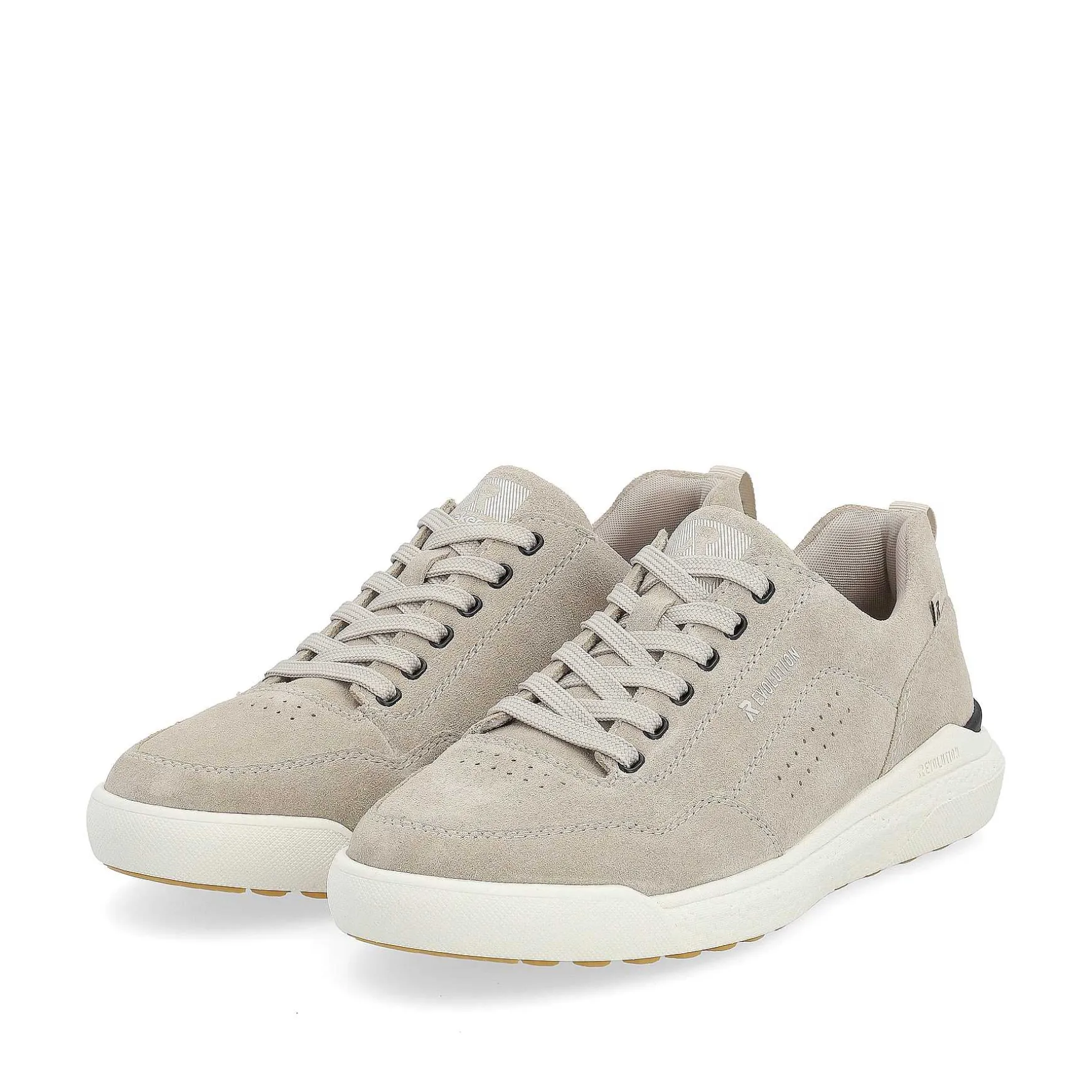 Rieker Men'S Sneaker Low Light Beige