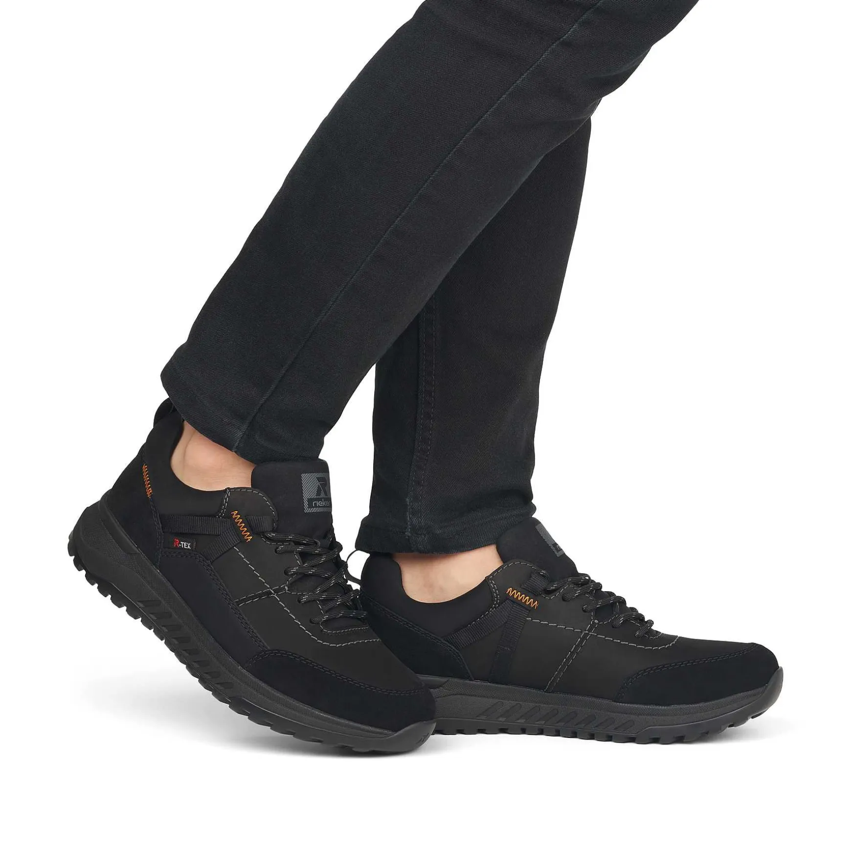 Rieker Men'S Sneaker Low Midnight Black