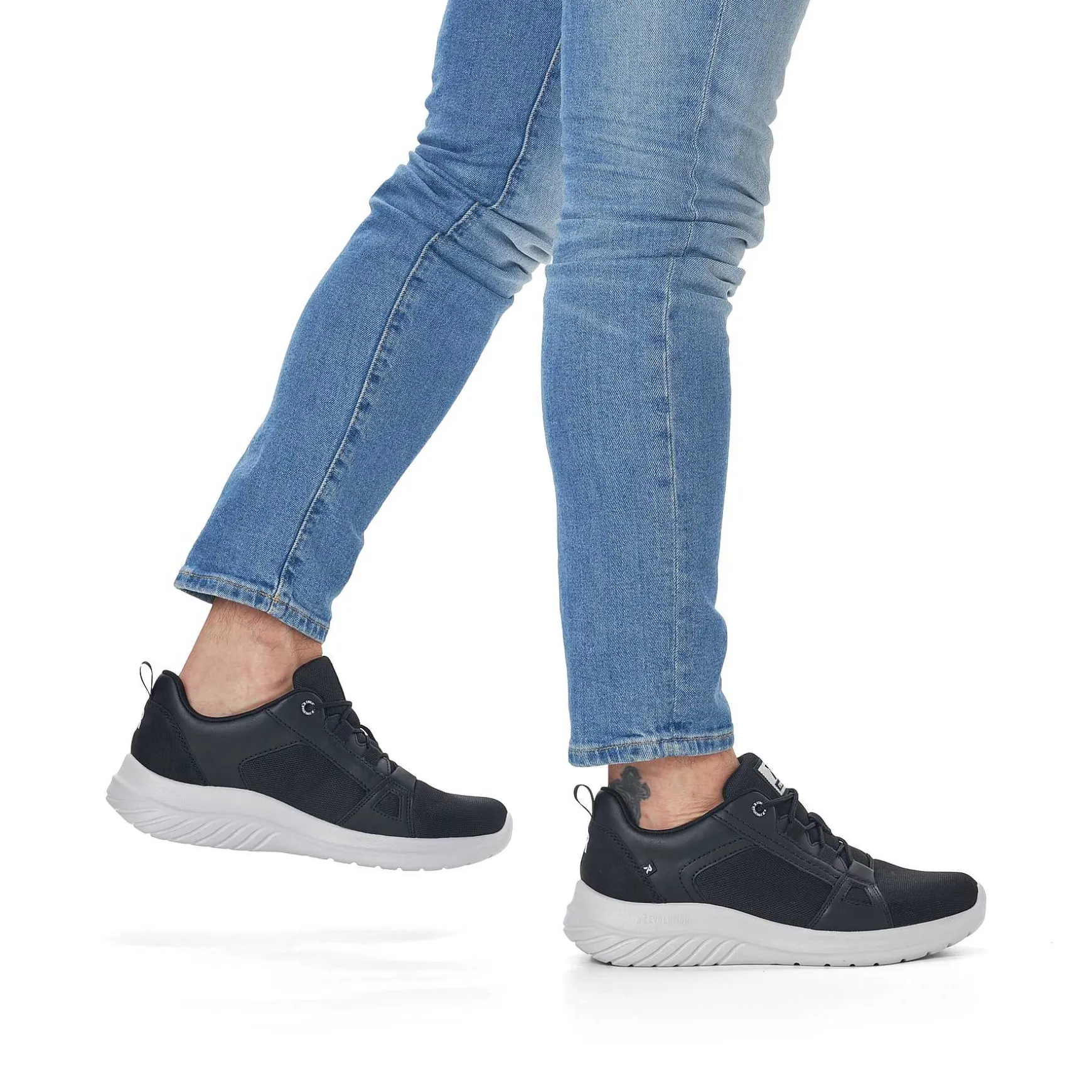 Rieker Men'S Sneaker Low Noir
