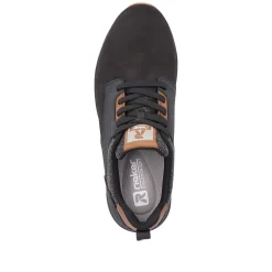 Rieker Men'S Sneaker Low Night-Black Wood-Brown