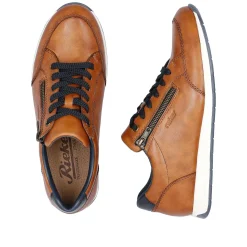 Rieker Men'S Sneaker Low Nut Brown