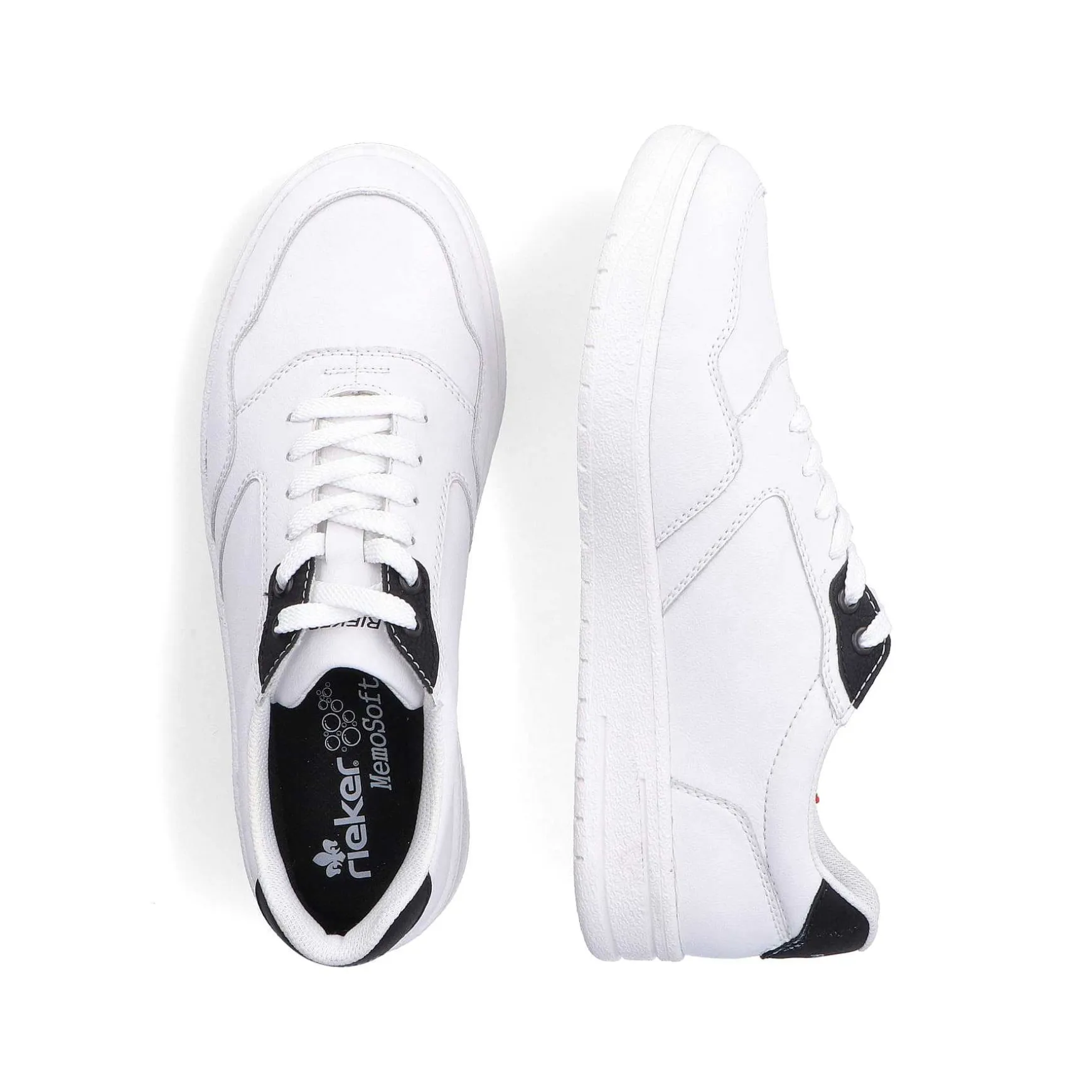 Rieker Men'S Sneaker Low Pure White