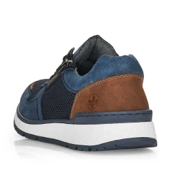 Rieker Men'S Sneaker Low Pacific Blue