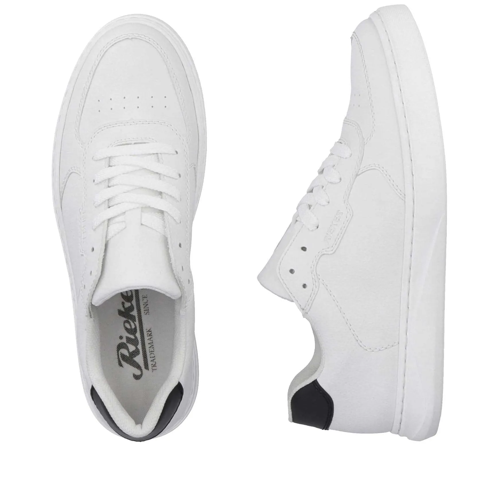 Rieker Men'S Sneaker Low Pure White