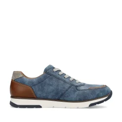Rieker Men'S Sneaker Low Slate Blue