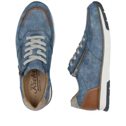 Rieker Men'S Sneaker Low Slate Blue
