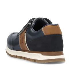 Rieker Men'S Sneaker Low Steel Blue