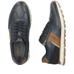 Rieker Men'S Sneaker Low Steel Blue