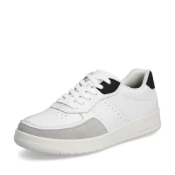 Rieker Men'S Sneaker Low Snow White