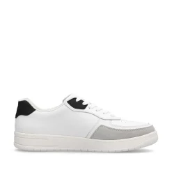 Rieker Men'S Sneaker Low Snow White