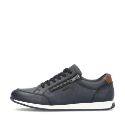 Rieker Men'S Sneaker Low Steel Blue