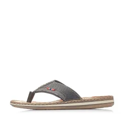 Rieker Men'S Toe Separator Graphite Black