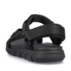 Rieker Men'S Trekking Sandals Deep Black
