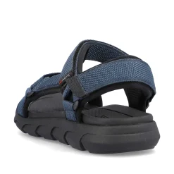 Rieker Men'S Trekking Sandals Dark Blue