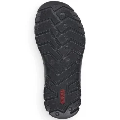 Rieker Men'S Trekking Sandals Rock Grey