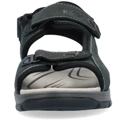 Rieker Men'S Trekking Sandals Blue Gray