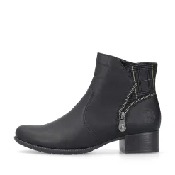 Rieker Women'S Ankle Boots Night Black