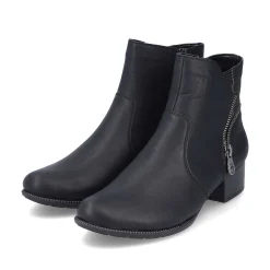 Rieker Women'S Ankle Boots Night Black