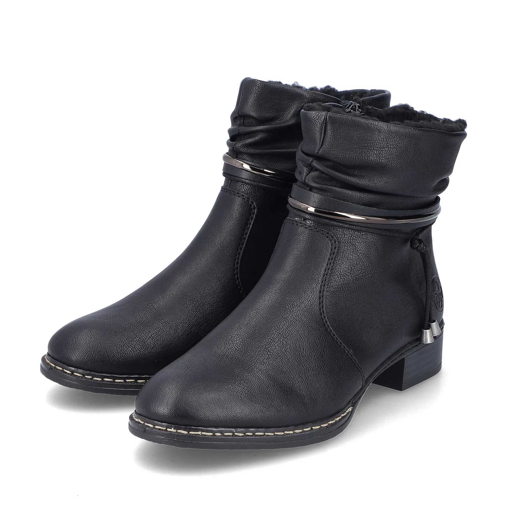 Rieker Women'S Ankle Boots Night Black