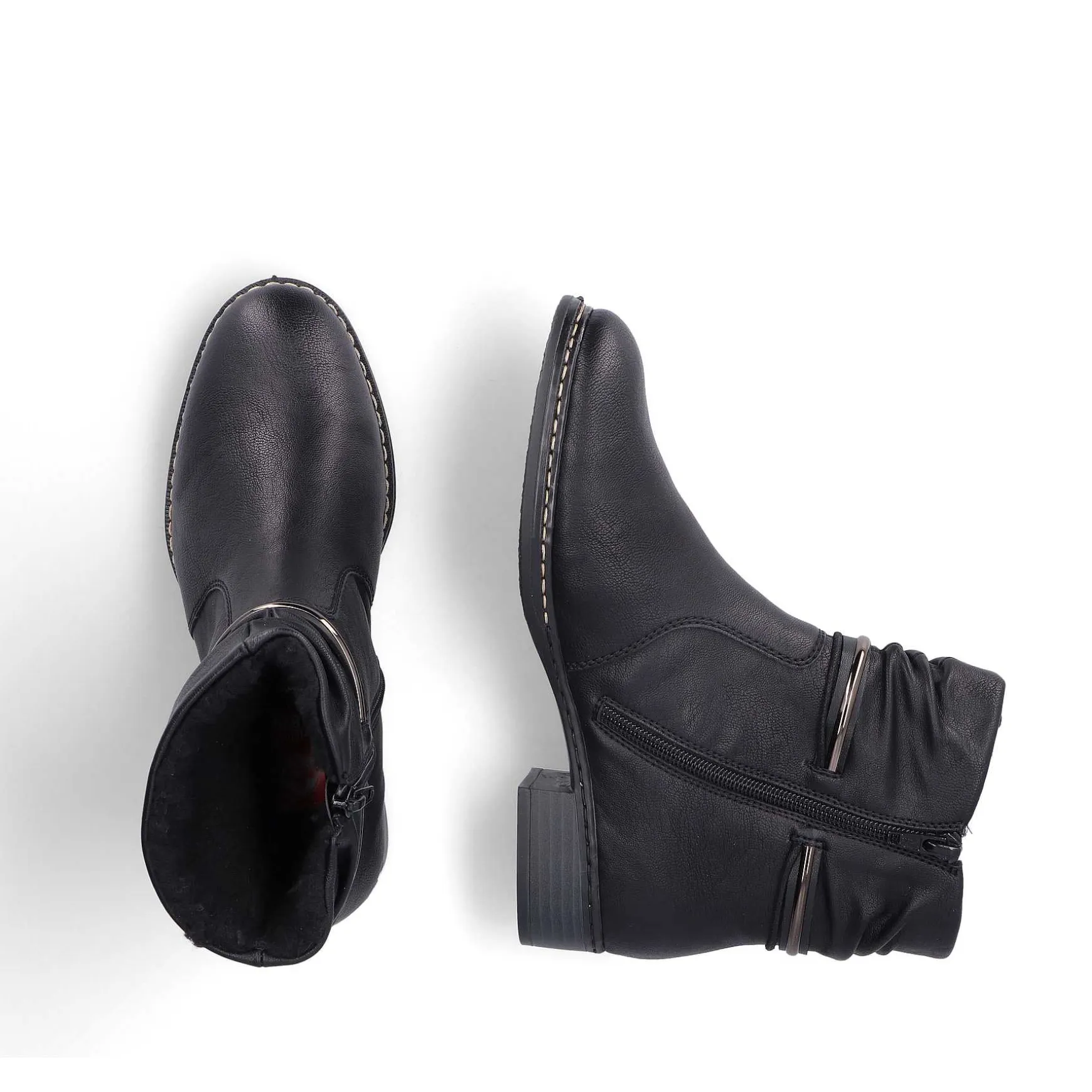 Rieker Women'S Ankle Boots Night Black