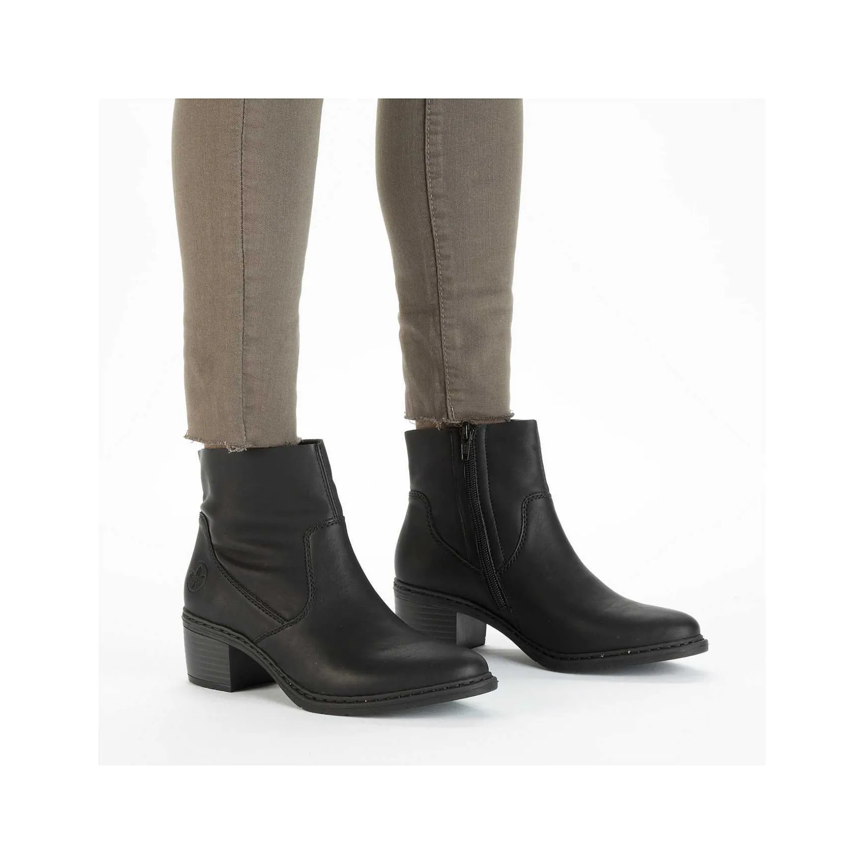 Rieker Women'S Ankle Boots Night Black