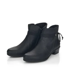Rieker Women'S Ankle Boots Jet Black