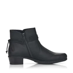 Rieker Women'S Ankle Boots Jet Black