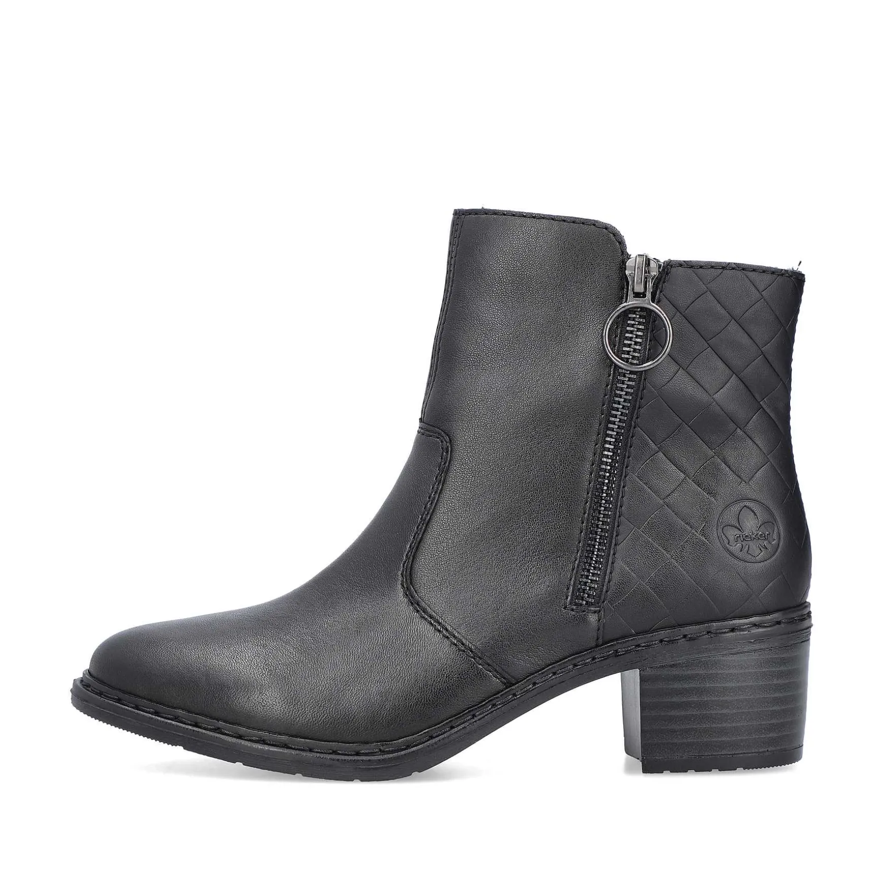 Rieker Women'S Ankle Boots Night Black
