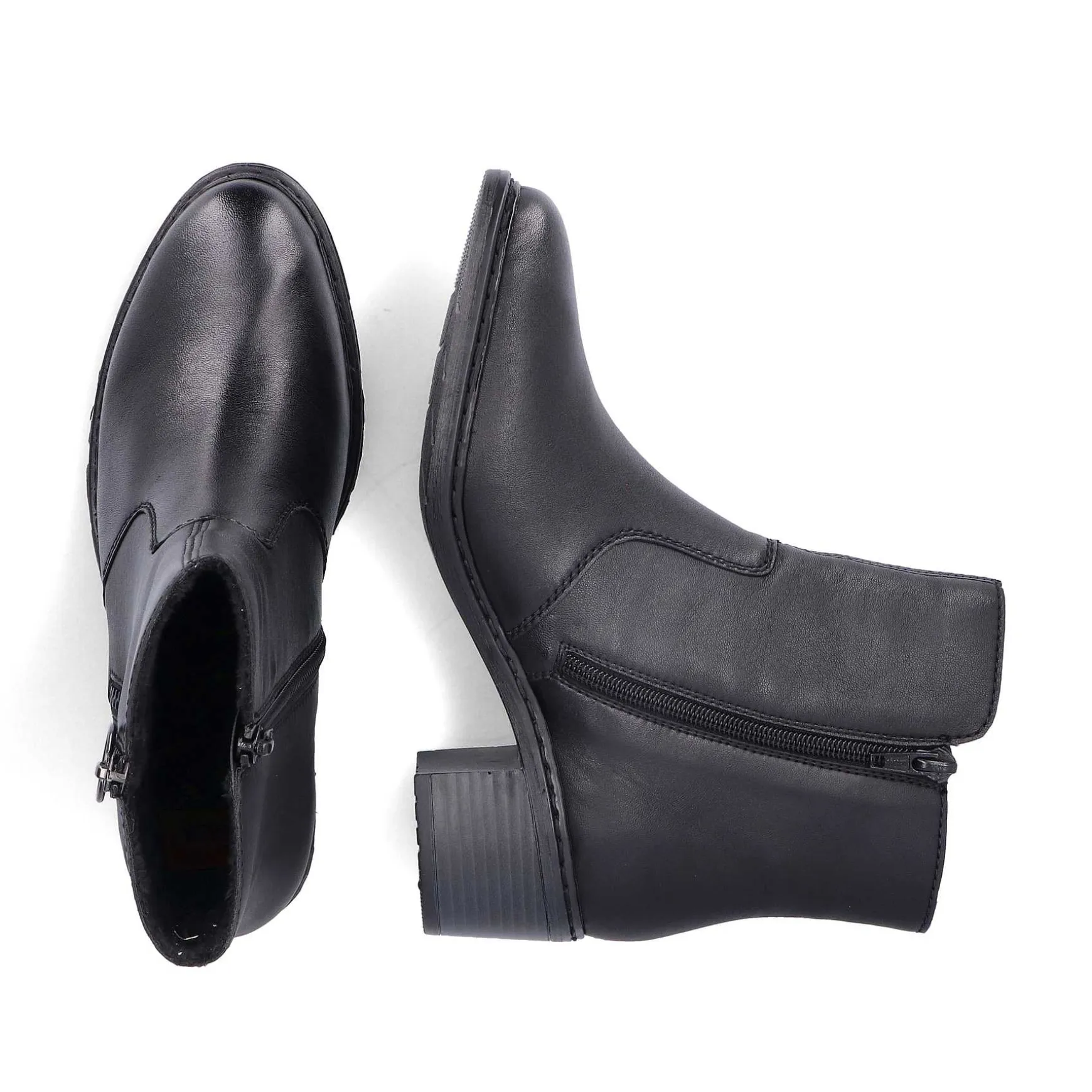 Rieker Women'S Ankle Boots Night Black