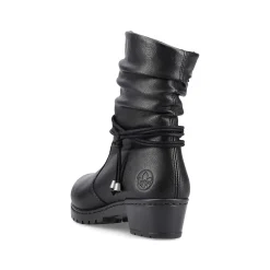 Rieker Women'S Ankle Boots Jet Black