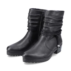 Rieker Women'S Ankle Boots Jet Black