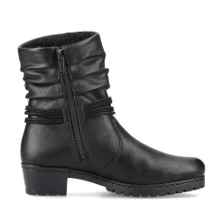 Rieker Women'S Ankle Boots Jet Black
