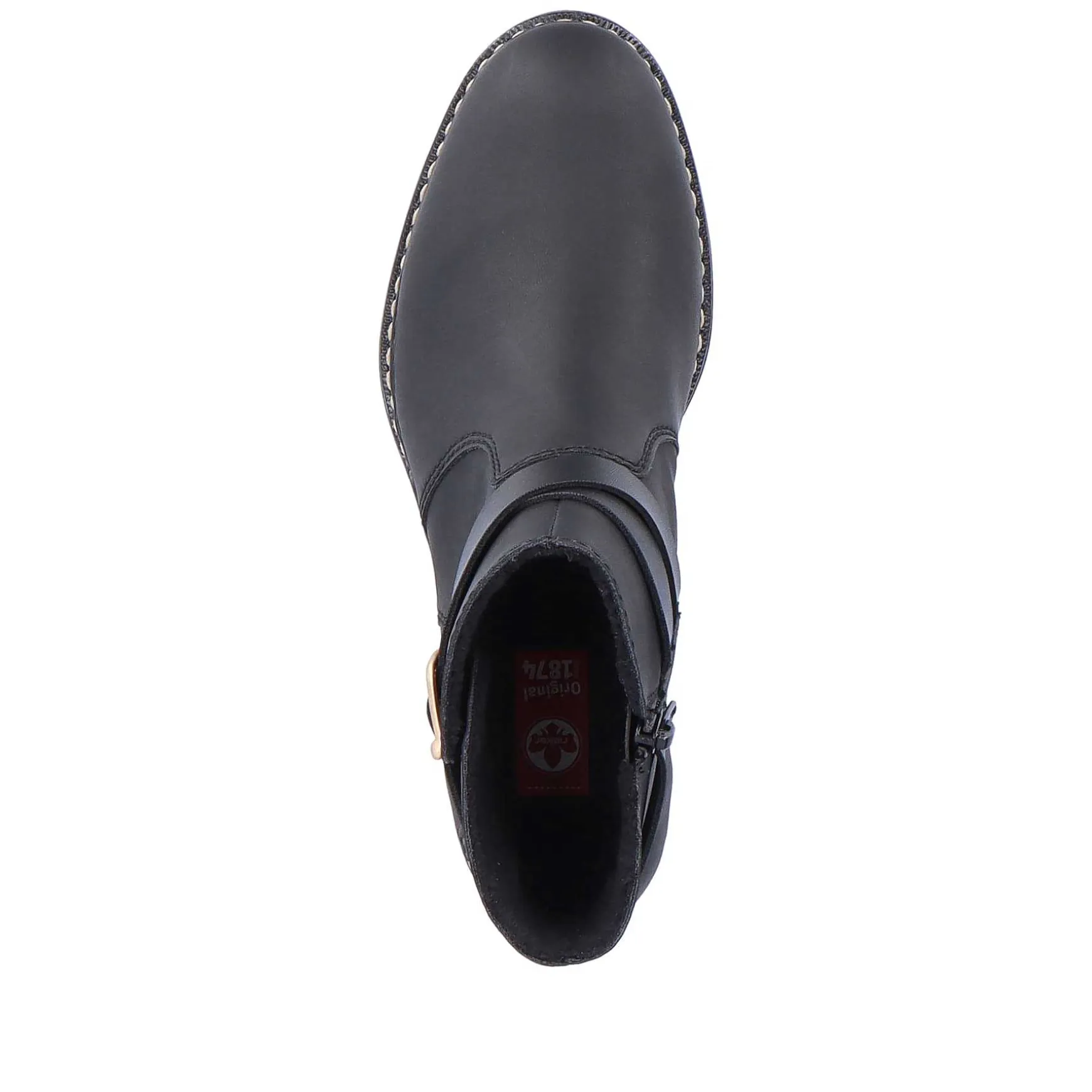 Rieker Women'S Ankle Boots Jet Black