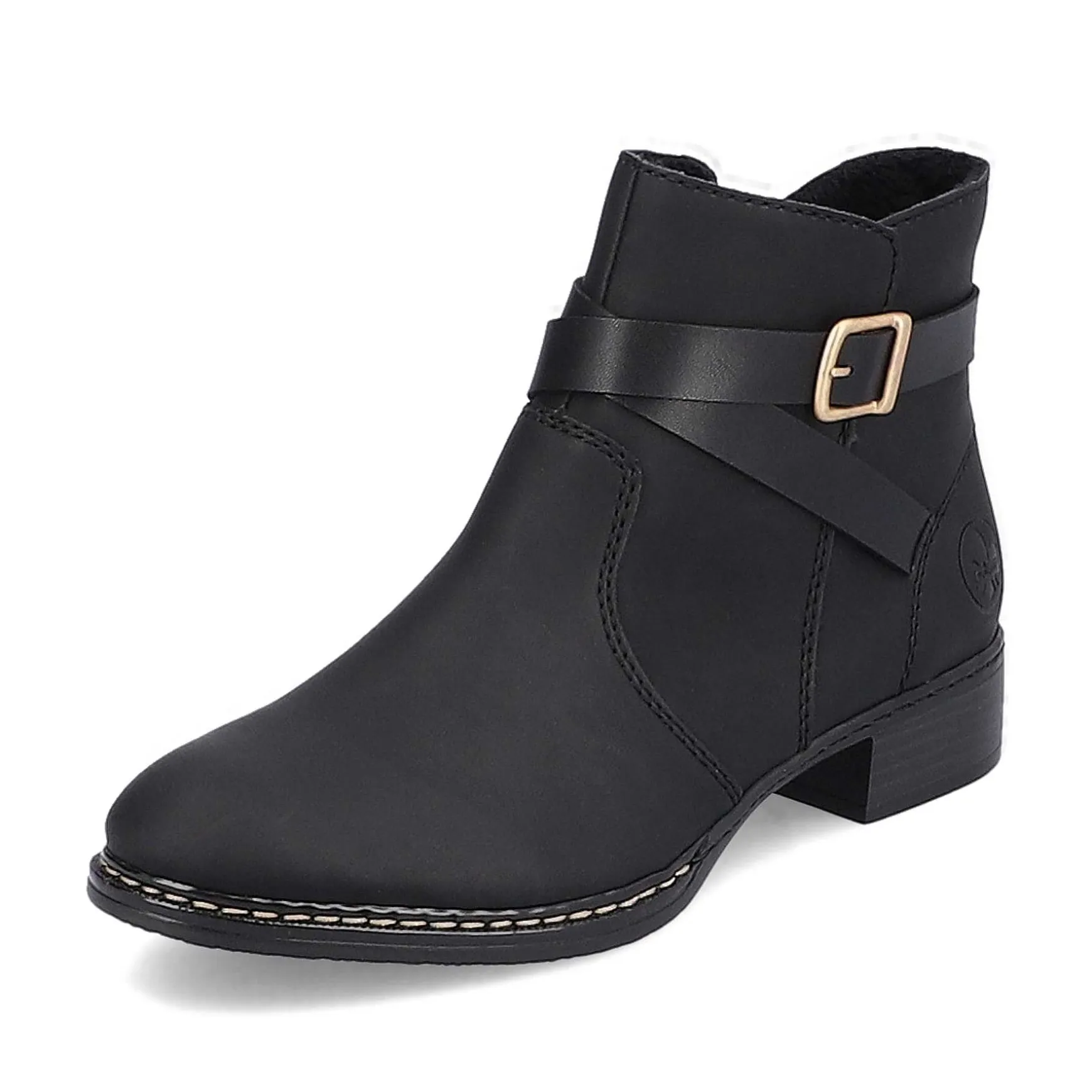 Rieker Women'S Ankle Boots Jet Black