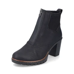 Rieker Women'S Ankle Boots Jet Black