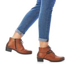 Rieker Women'S Ankle Boots Caramel Brown
