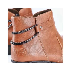 Rieker Women'S Ankle Boots Kramell Brown