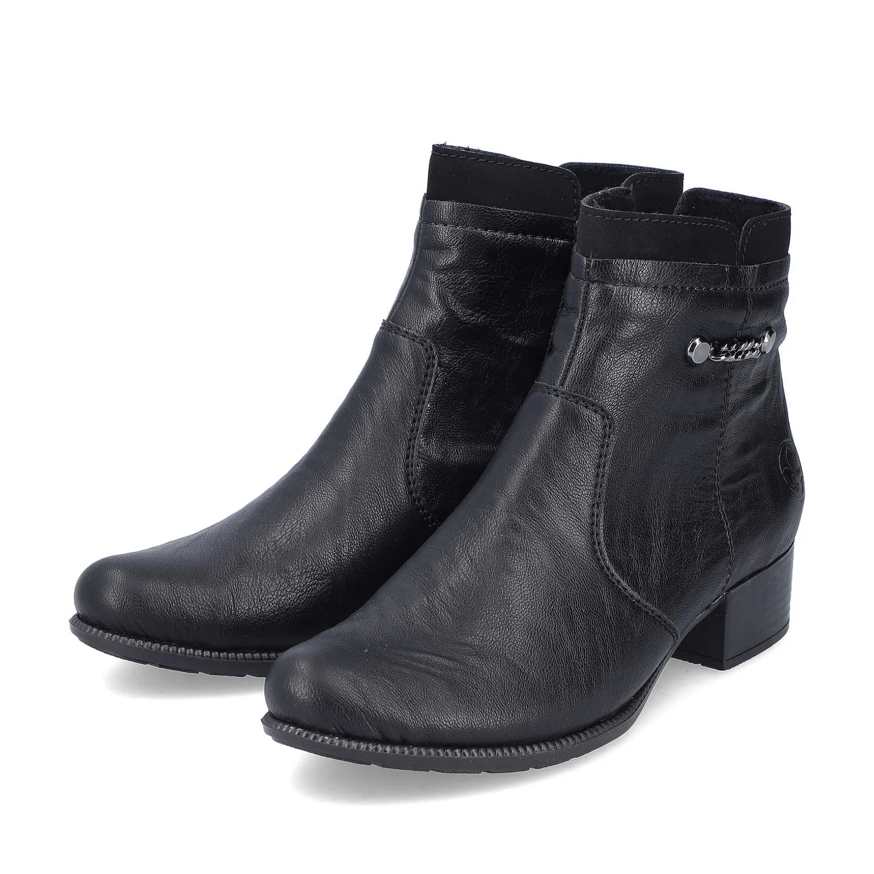 Rieker Women'S Ankle Boots Night Black