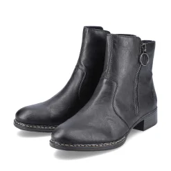 Rieker Women'S Ankle Boots Night Black