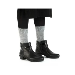 Rieker Women'S Ankle Boots Jet Black