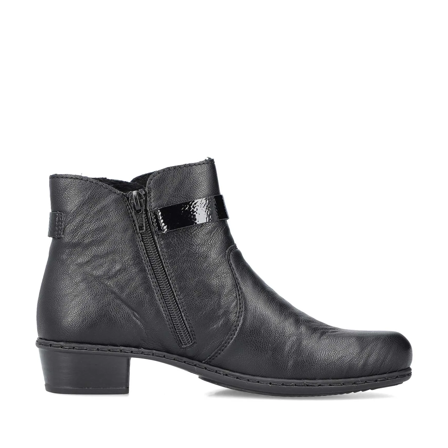 Rieker Women'S Ankle Boots Jet Black