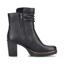 Rieker Women'S Ankle Boots Jet Black