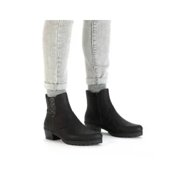 Rieker Women'S Ankle Boots Jet Black