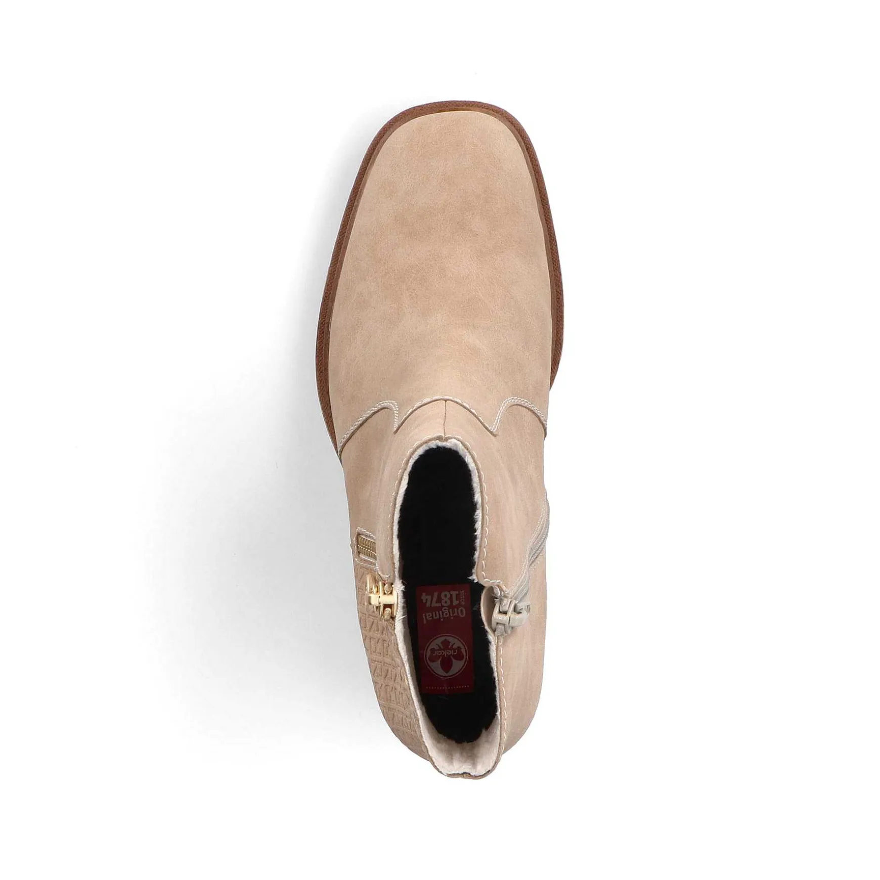 Rieker Women'S Ankle Boots Sand Beige