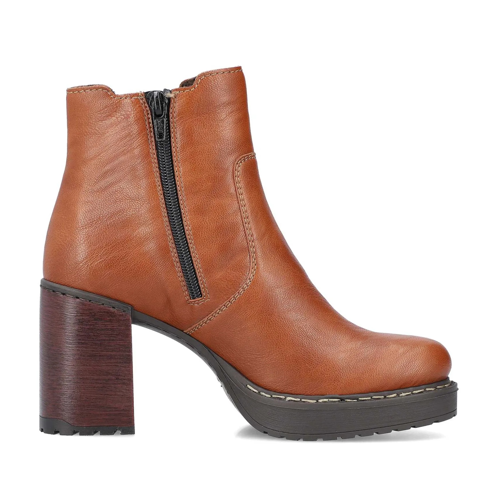 Rieker Women'S Ankle Boots Fox Brown